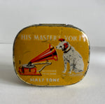 Be a flamingo - yellow tin